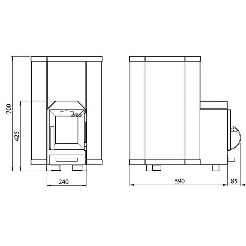 SAUNA STOVE STOVEMAN 13-LS