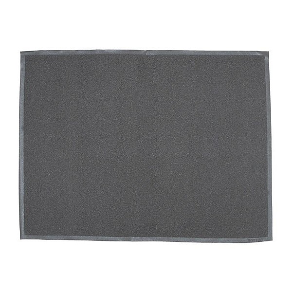 DIRT ABSORBING DOOR MAT 90X120 GRAY