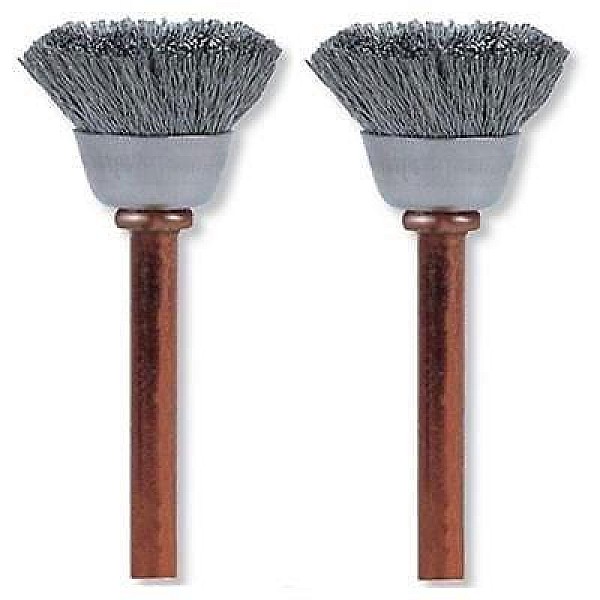 STAINLESS STEEL BRUSH DREMEL 530 2PCS