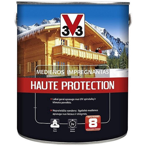 Impregnantas V33 Haute Protection. baltas. 2.5 l