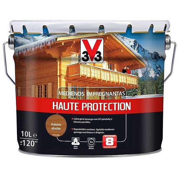 IMPREGNANTAS „HAUTE PROTECTION“ (AUKSINIS ĄŽUOLAS; 10 l)