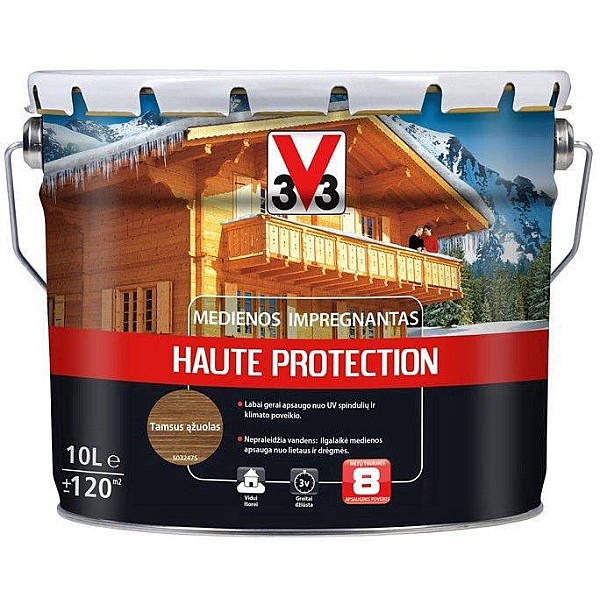 IMPREGNANTAS „HAUTE PROTECTION“ (TAMSUS ĄŽUOLAS; 10 L)