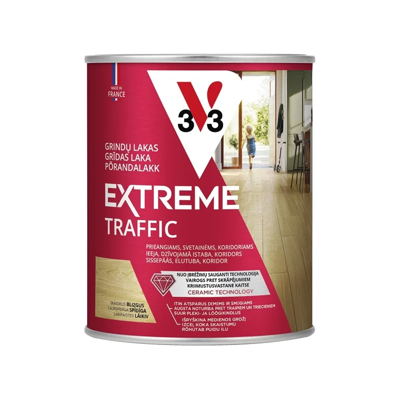 SHINY FLOOR LACQUER (COLORLESS. 0.75 L) SHINY FLOOR LACQUER (COLORLESS. 0.75 L)