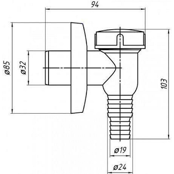 CONNECTION FOR WASHING MACHINE M500