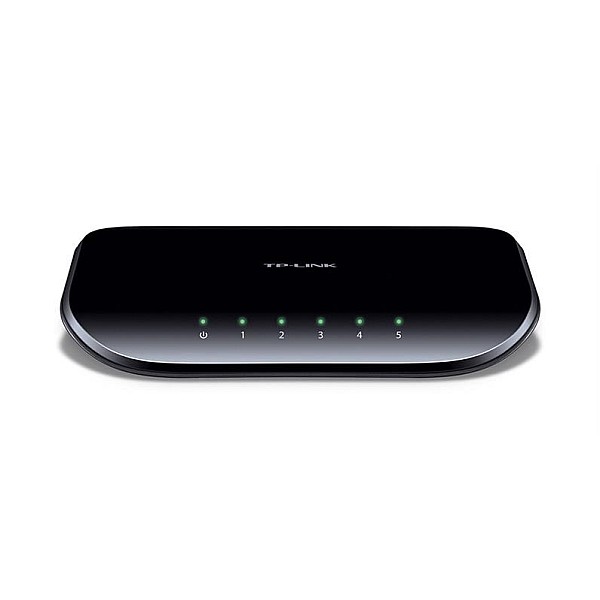 Tinklo šakotuvas TP-Link TL-SG1005D. 5 jungtys