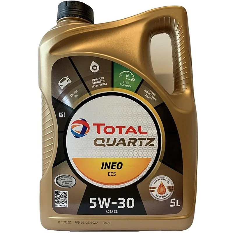 Motoreļļa Total Quartz Ineo ECS 5W30. 5l