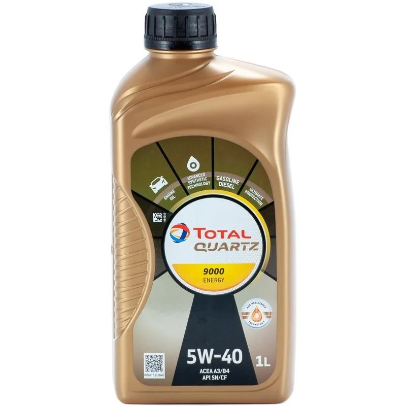 Motoreļļa Total Quartz 9000 Energy 5W40. 1l