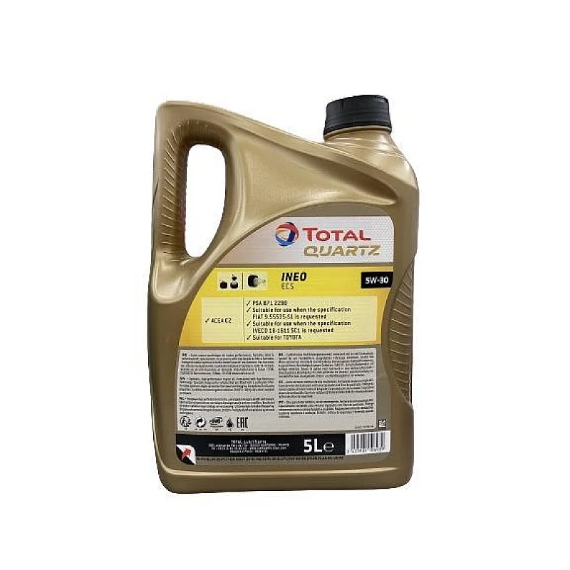 Motoreļļa Total Quartz Ineo ECS 5W30. 5l Motoreļļa Total Quartz Ineo ECS 5W30. 5l