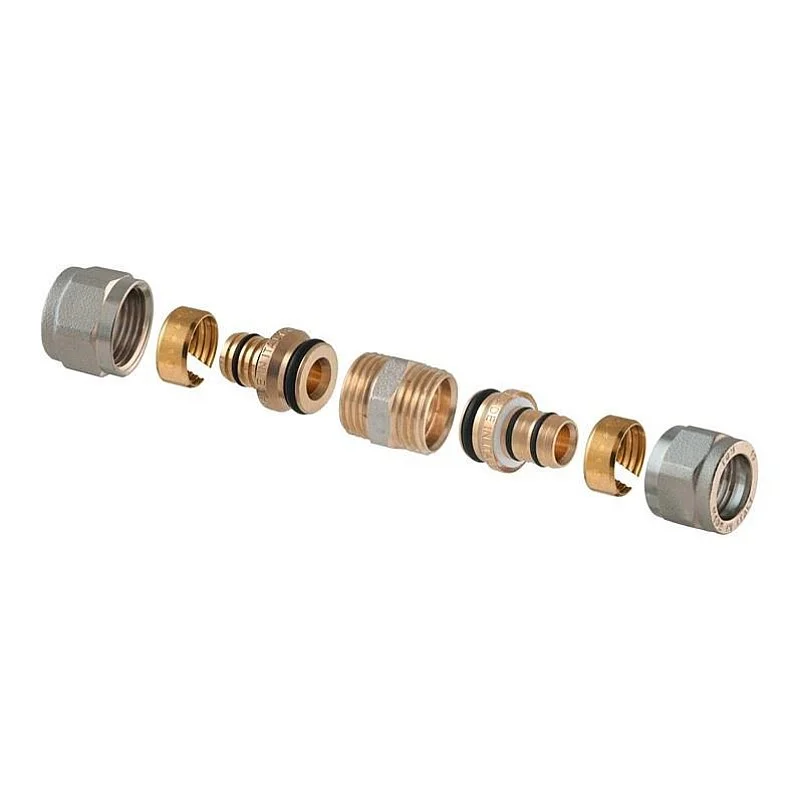 Izjaucams savienojums. 16x16 mm. TDM Brass