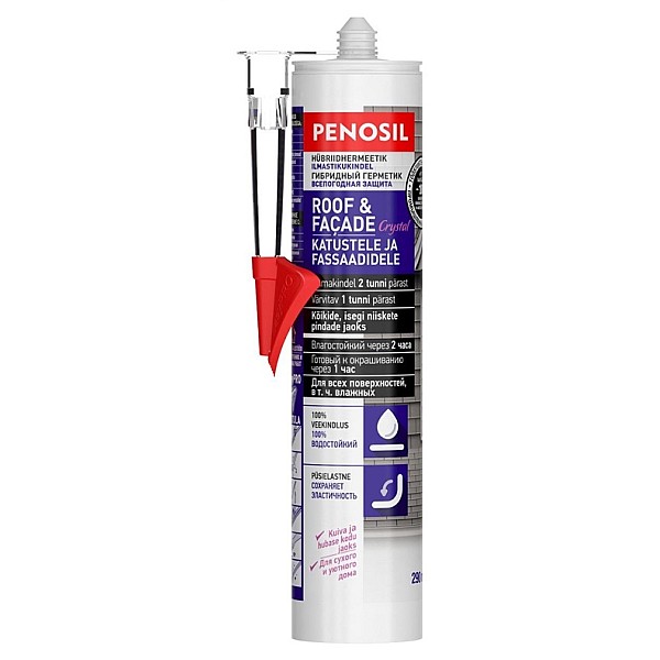 ROOF & FACADE ELASTIC SEALANT. TRANSP