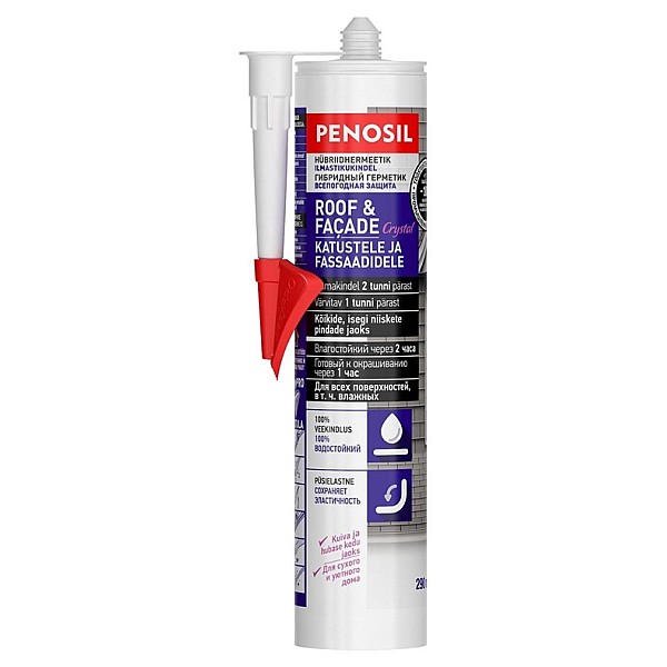 ROOF & FACADE ELASTIC SEALANT. TRANSP