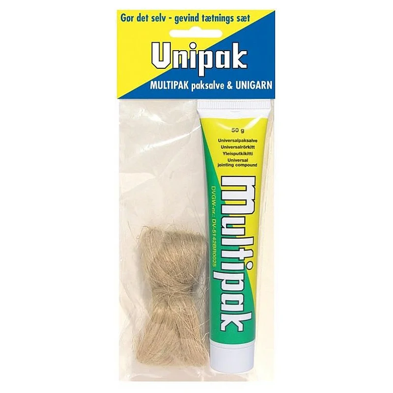 Hermētiķa pastas komplekts Unipak Multipak DIY 50g+13g Hermētiķa pastas komplekts Unipak Multipak DIY 50g+13g