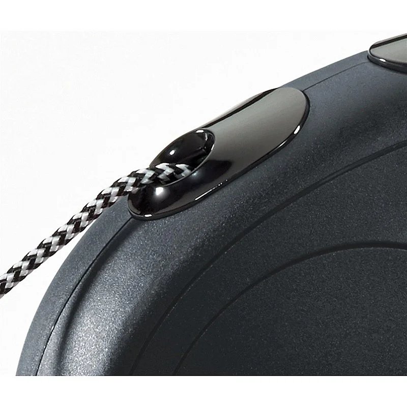 Pavadėlis FLEXI 22528. juodas. 5 m Pavadėlis FLEXI 22528. juodas. 5 m