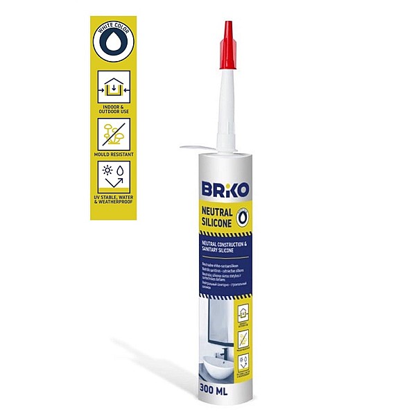 NEUTRAL SEALANT BRIKO WHITE