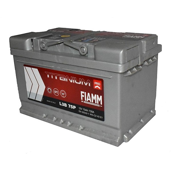 AKUMULATORS FIAMM TITANIUM PRO 75AH/730A