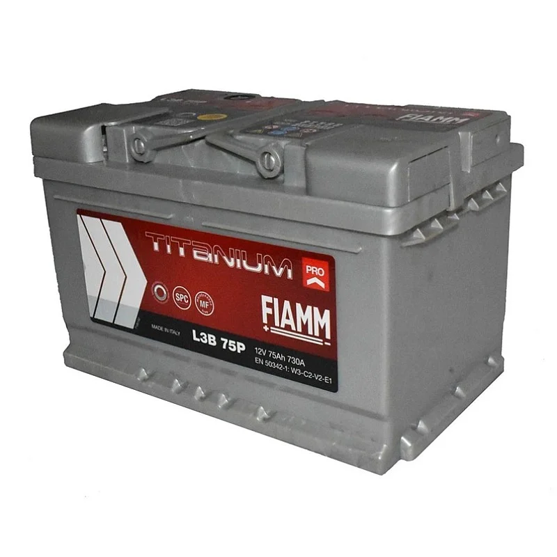 AKUMULATORS FIAMM TITANIUM PRO 75AH/730A AKUMULATORS FIAMM TITANIUM PRO 75AH/730A
