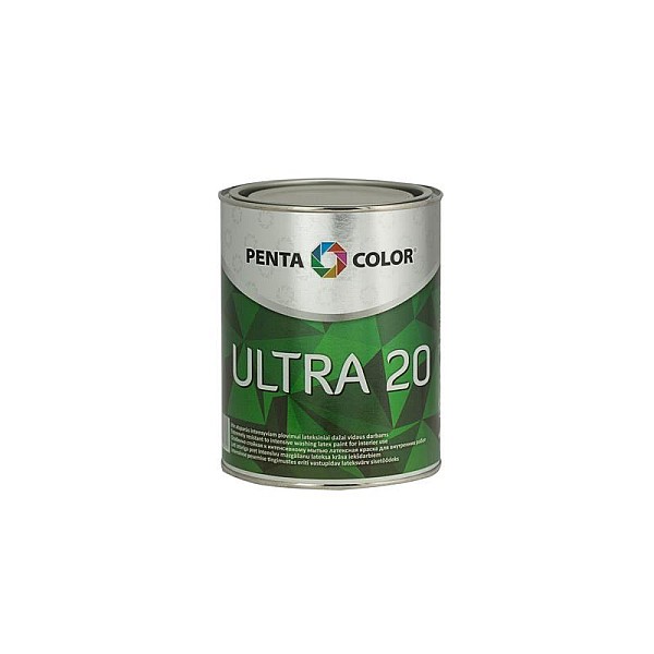 DISPERSION PAINT ULTRA 20 WHITE 1 L