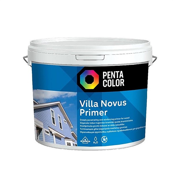 Grunts koka Pentacolor Villa Novus Primer. bezkrāsains 3 l