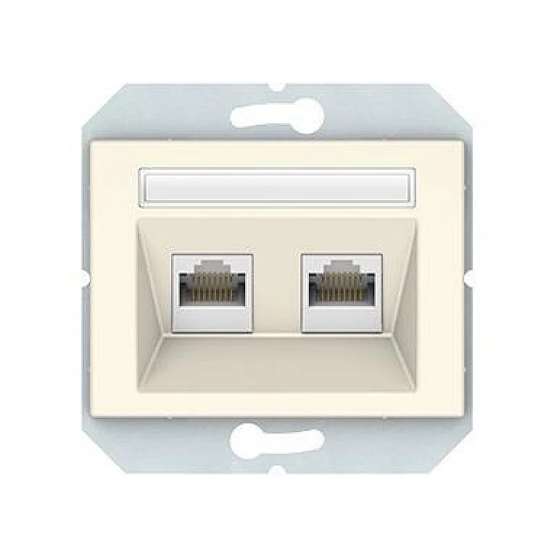 Kompiuterio lizdas VILMA XP500. dramblio kaulo spalvos