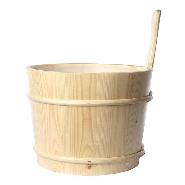 SAUNA BUCKET WITH LADLE (3 L)