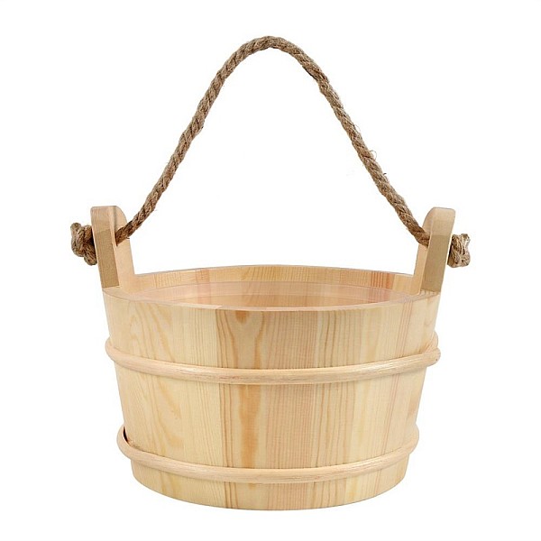 SAUNA BUCKET WITH LADLE (5 L)