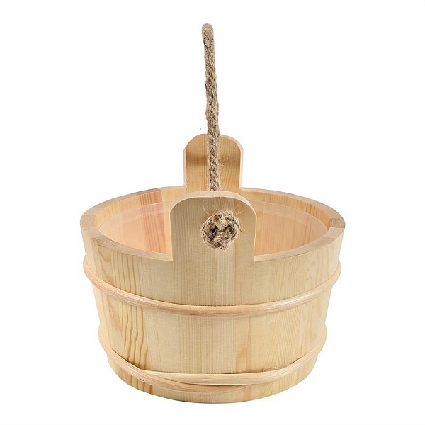 SAUNA BUCKET WITH LADLE (5 L)