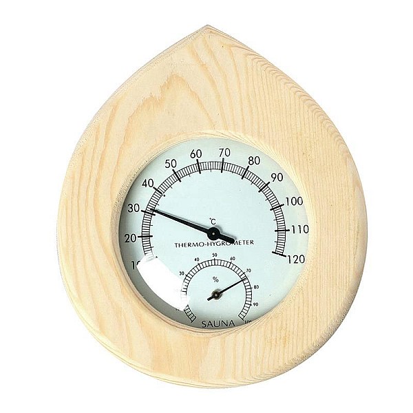 SAUNA THERMOMETER WITH HYGROMETER