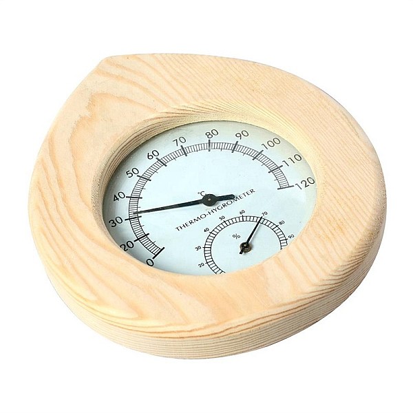 SAUNA THERMOMETER WITH HYGROMETER