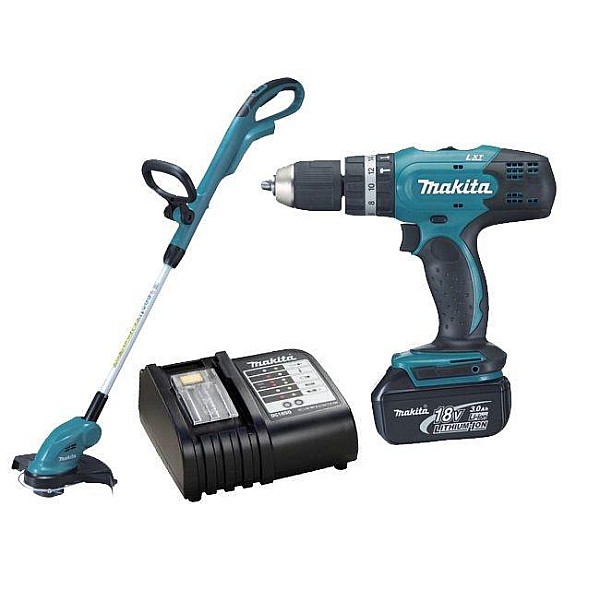 Žoliapjovės ir suktuvo rinkinys Makita DLX2114S