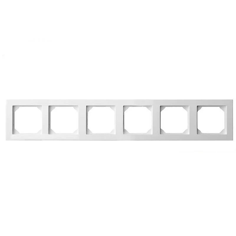 Šešiavietis rėmelis LIREGUS EPSILON. baltos spalvos