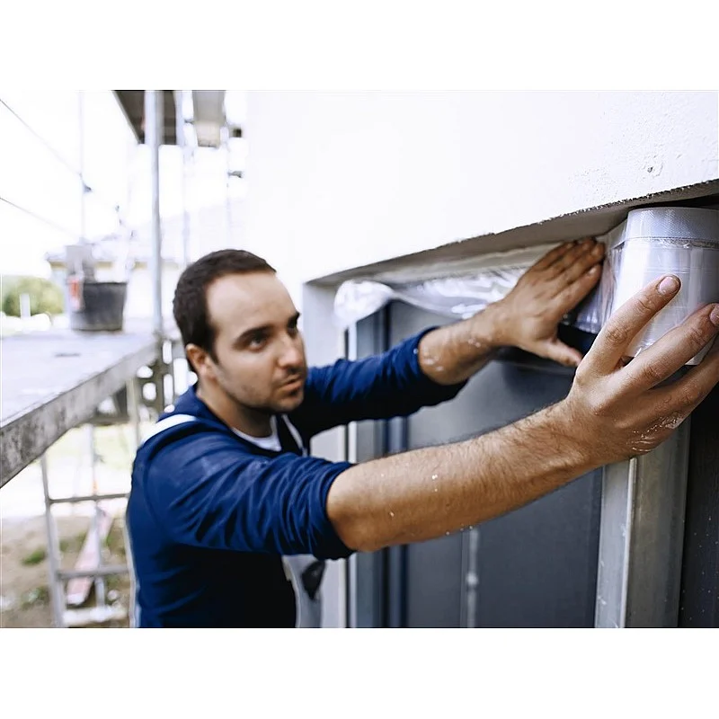 Apsauginė plėvelė su lipniąja juosta Tesa. 12 m x 1.4 m