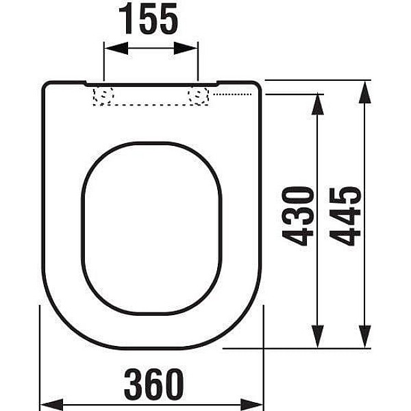 TOILET COVER DEEP 8936103000631