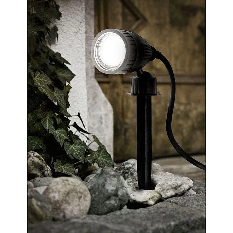 Šviestuvas Eglo Nema 93384. 2.8W. GU10. IP44. juodas