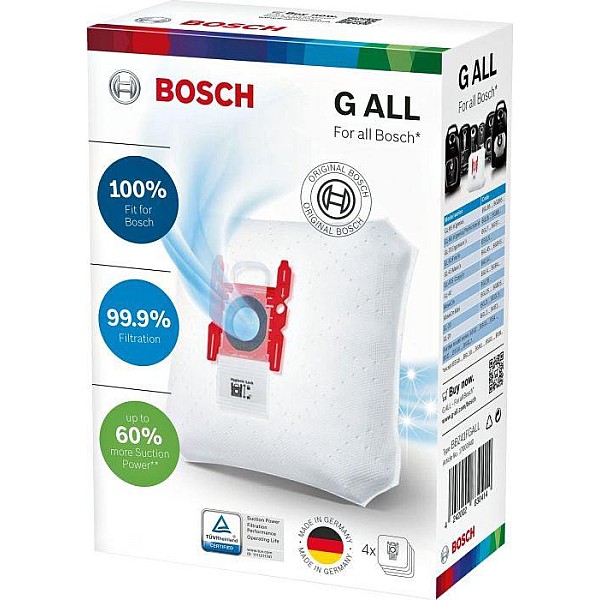 Maisi putekļsūc. Bosch BBZ41F GALL