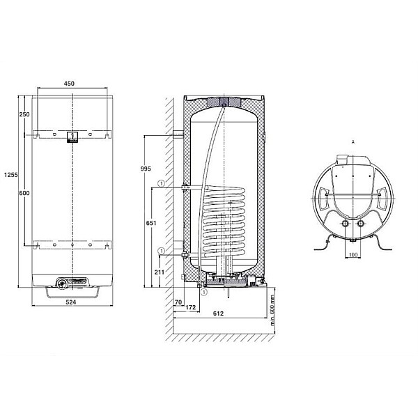 WATER HEATER OKC160