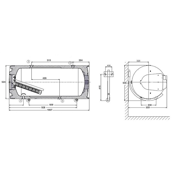 WATER HEATER OKCV125