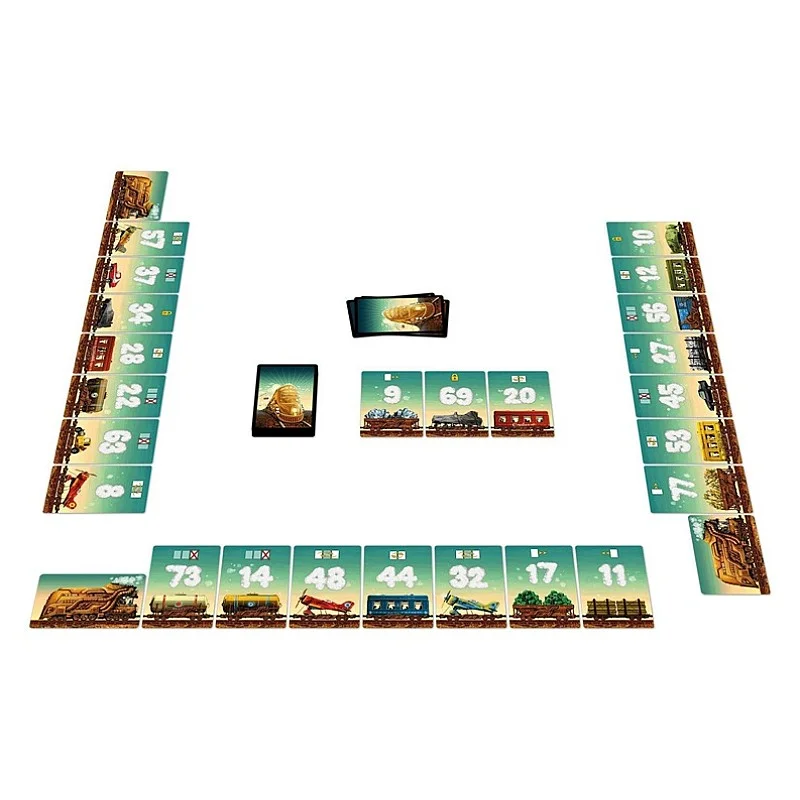 BOARD GAME GAME OF TRAINS