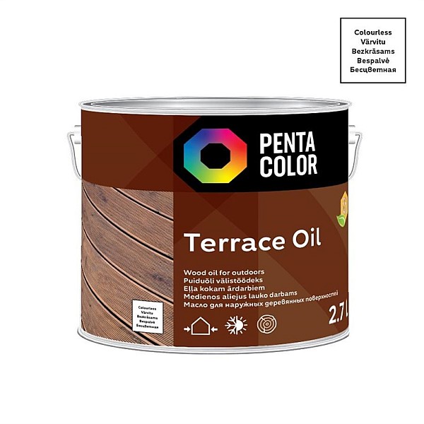 ALIEJUS TERASOMS SU TUNGU „TERRACE OIL“ (BESPALVIS; 2.7 L)