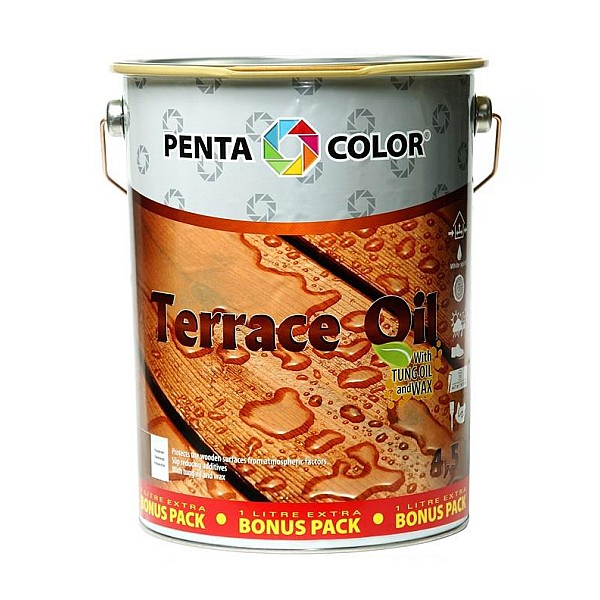 ALIEJUS TERASOMS SU TUNGU „TERRACE OIL“ (BESPALVIS; 3.5+1 L)