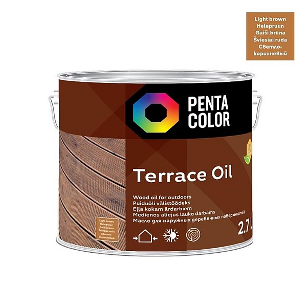 ALIEJUS TERASOMS SU TUNGU „TERRACE OIL“ (ŠV. RUDAS; 2.7 L)