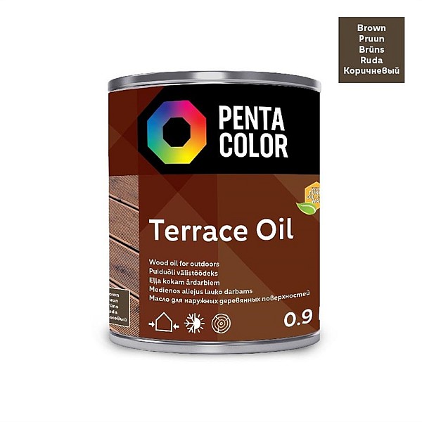 ALIEJUS TERASOMS SU TUNGU „TERRACE OIL“ (RUDAS; 0.9 L)