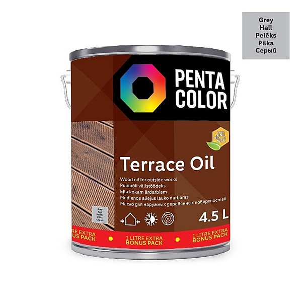 ALIEJUS TERASOMS SU TUNGU „TERRACE OIL“ (PILKAS; 3.5+1 L)