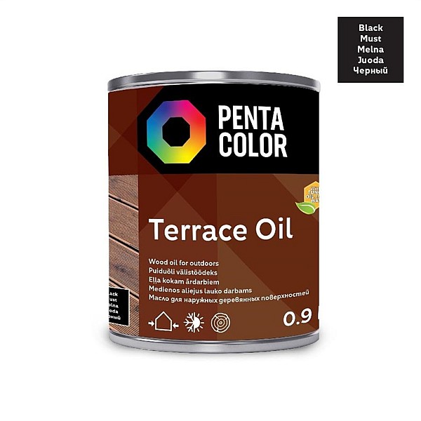 ALIEJUS TERASOMS SU TUNGU „TERRACE OIL“ (JUODAS; 0.9 L)