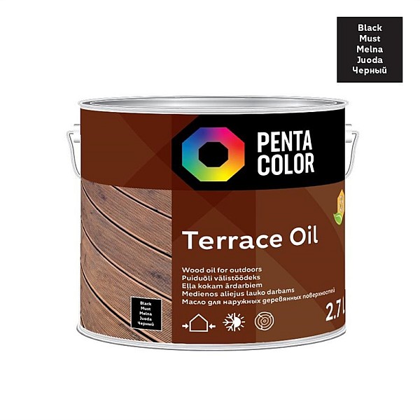 ALIEJUS TERASOMS SU TUNGU „TERRACE OIL“ (JUODAS; 2.7 L)