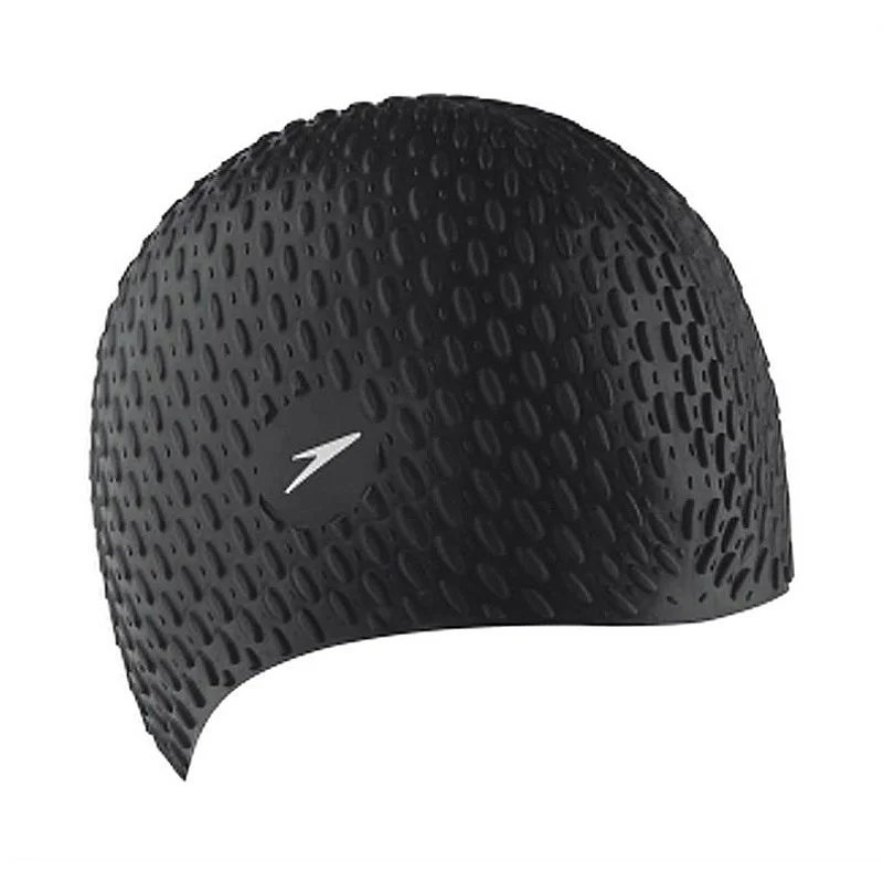MASSAGE SWIM CAP BUBBLE70-929-0001BLACK