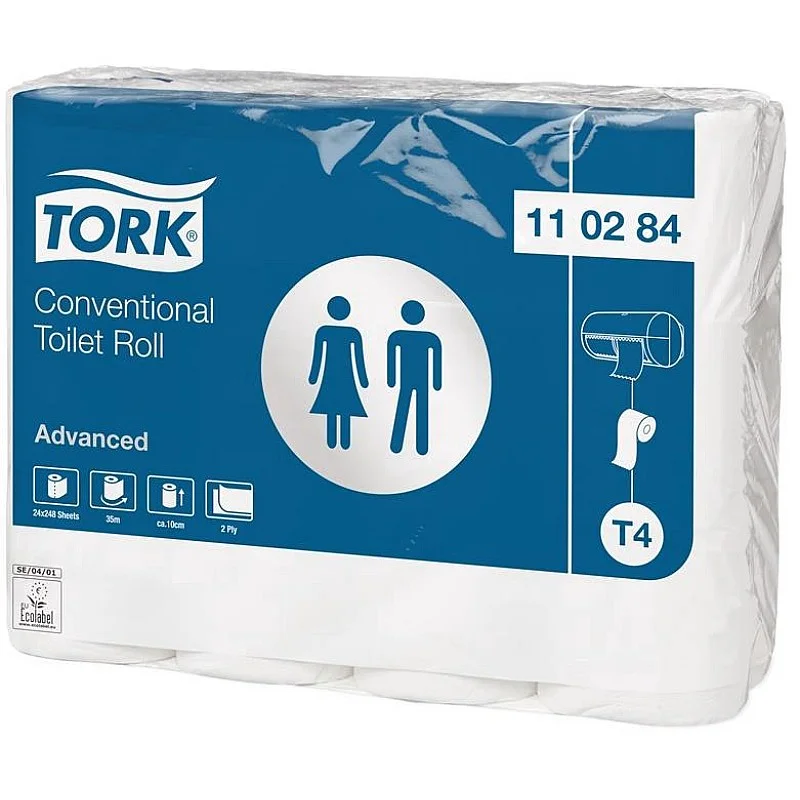 Papīrs wc Tork Conventional Advanced. 24 gab Papīrs wc Tork Conventional Advanced. 24 gab