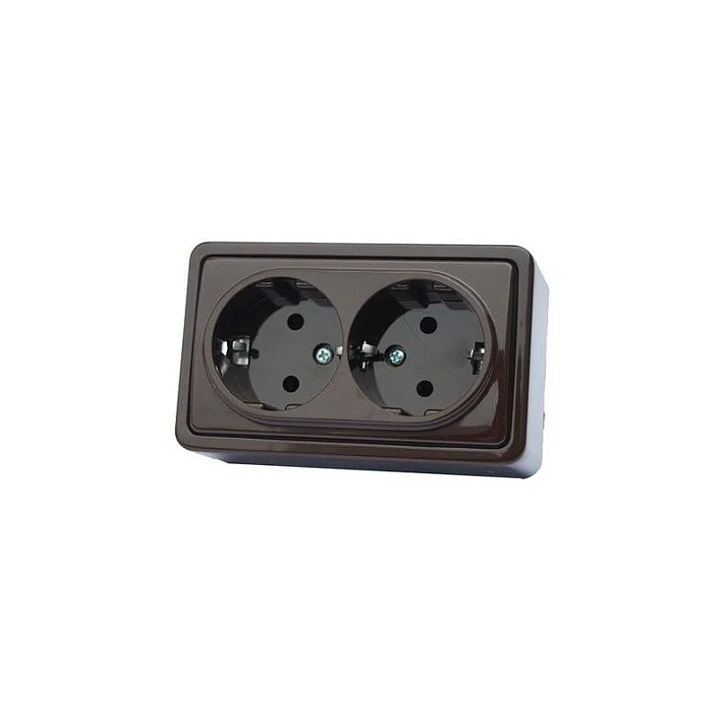 SOCKET RP16-021 GR 2P OVER PLAST ANT SL+ SOCKET RP16-021 GR 2P OVER PLAST ANT SL+