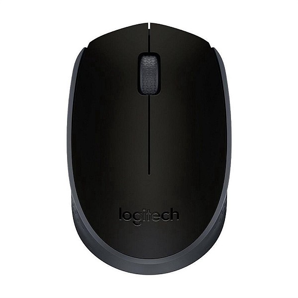 Belaidė kompiuterio pelė LOGITECH M171. juoda