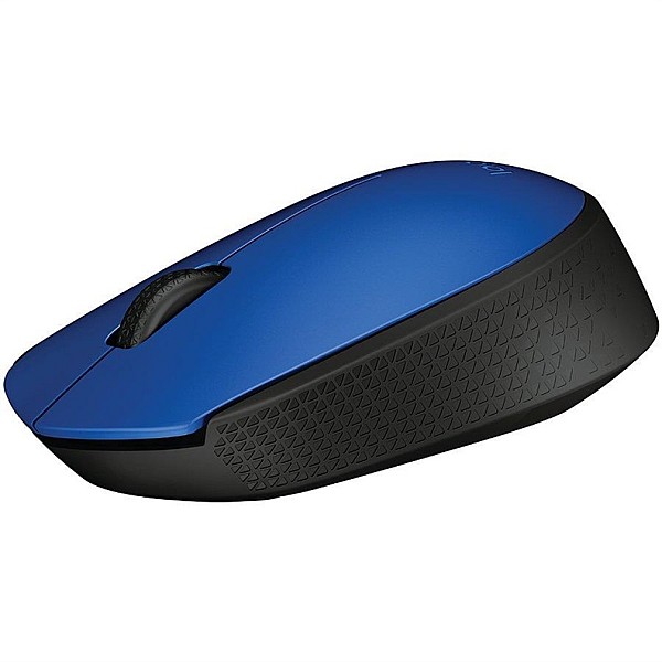 MOUSE COMP WIRELESS LOGITECH M171 BLUE