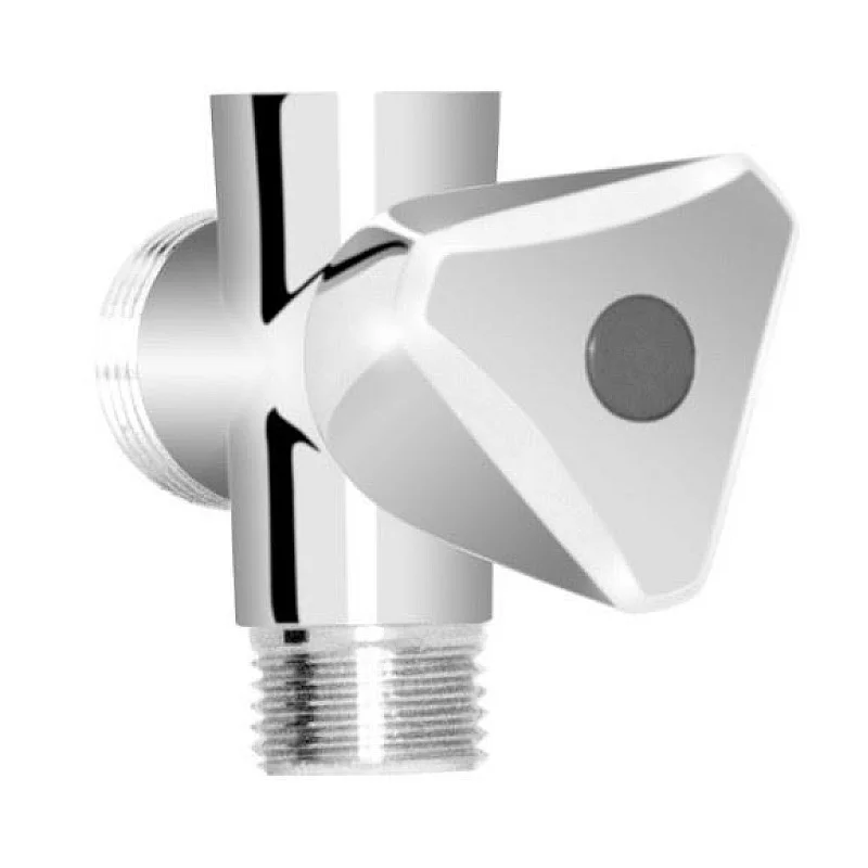 Ventilis. 1/2"x1/2"x3/4". išor. ir vidin. sriegiai